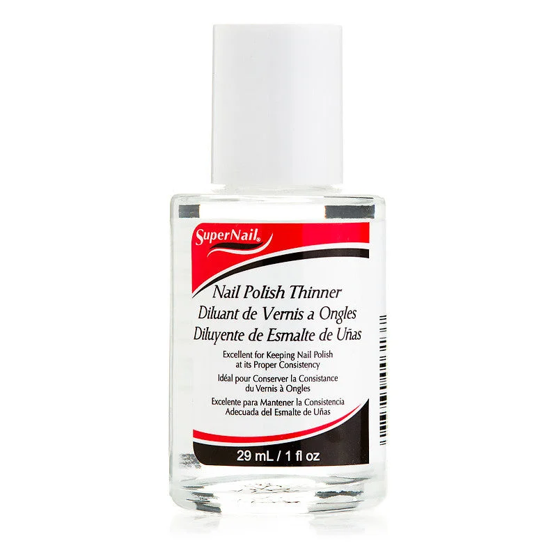 nail polish goblet arch-Supernail Polish Thinner 1 oz