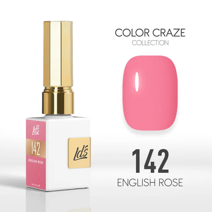 nail polish polish spring-LDS Color Craze Gel Nail Polish - 142 English Rose - 0.5oz