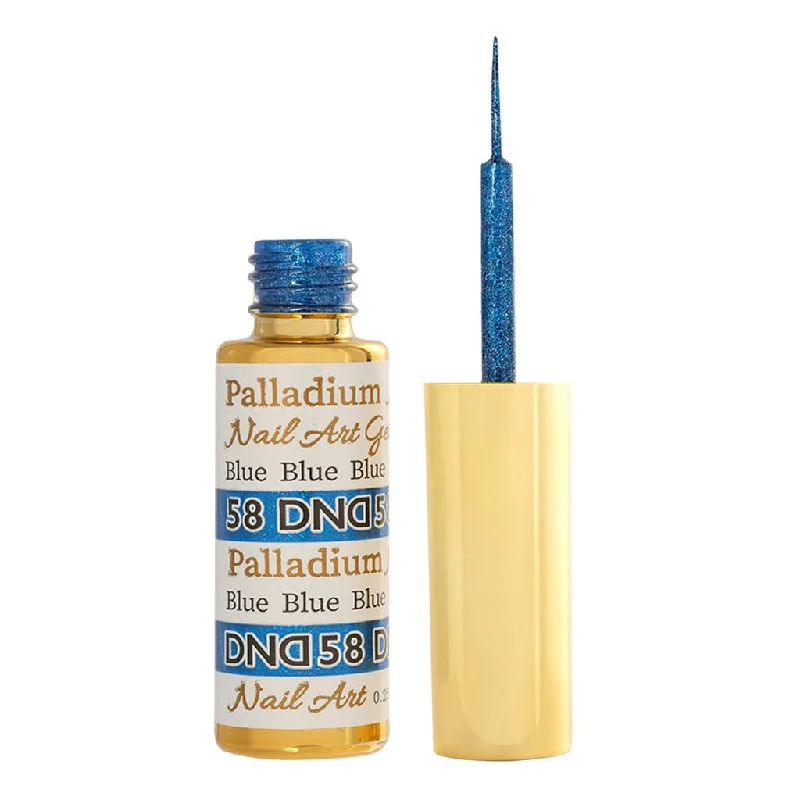 nail polish straw prairie-Nail Art Palladium - 58 Blue