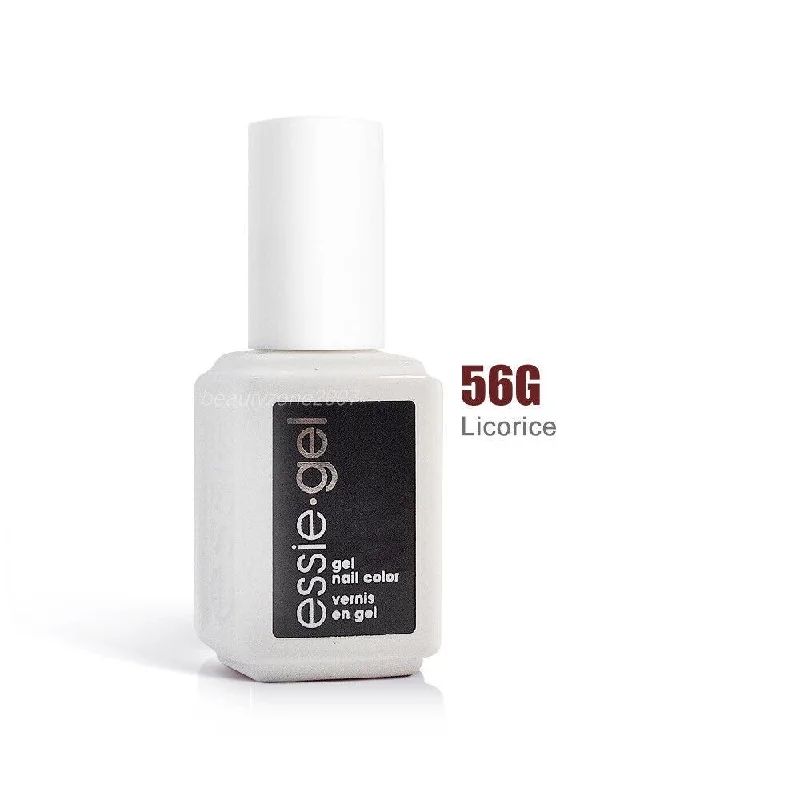 nail polish sconce treasure-Essie Gel 0056G Licorice