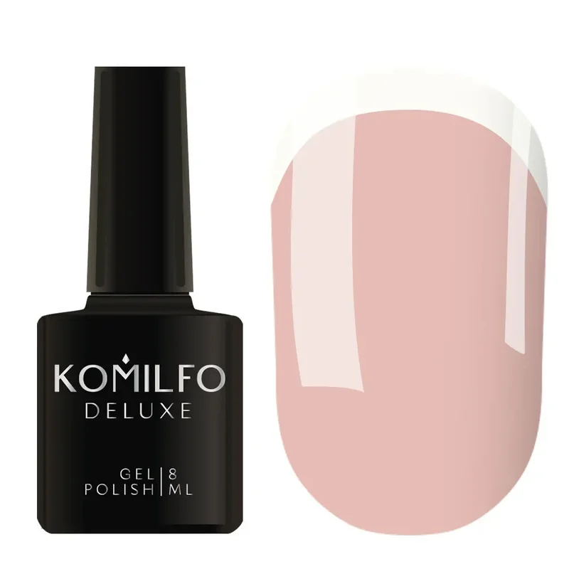 natural nail repair remedies-Komilfo Gel Polish French Collection F005 8 ml