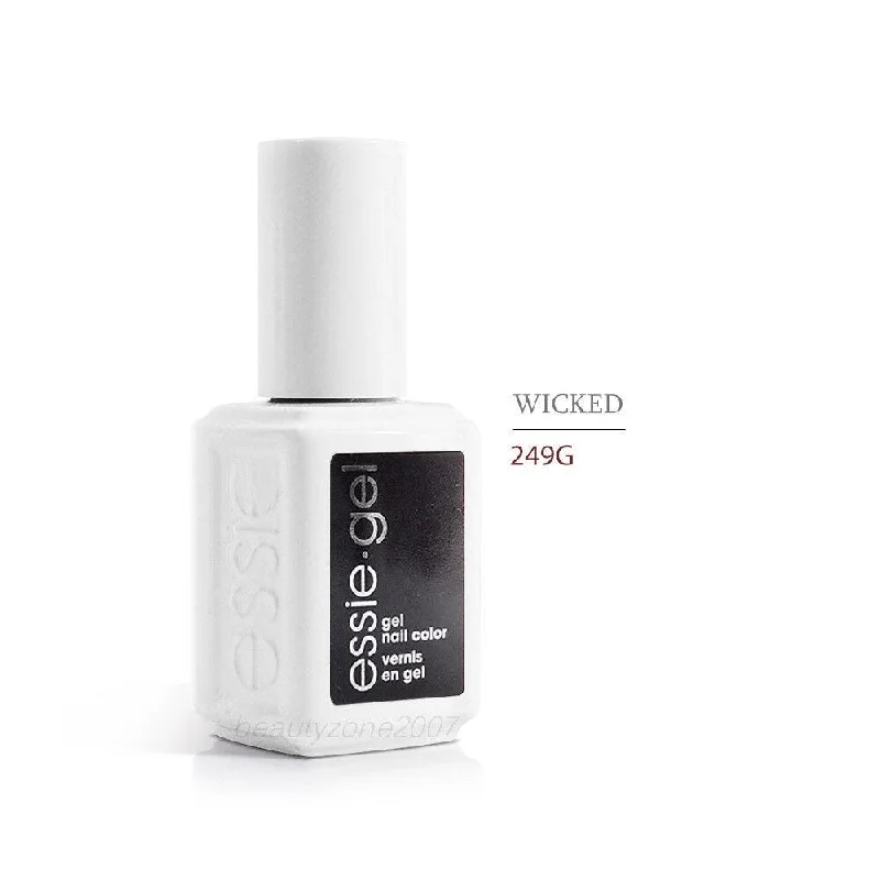 nail polish keep trail-Essie Gel 0249G Wicked