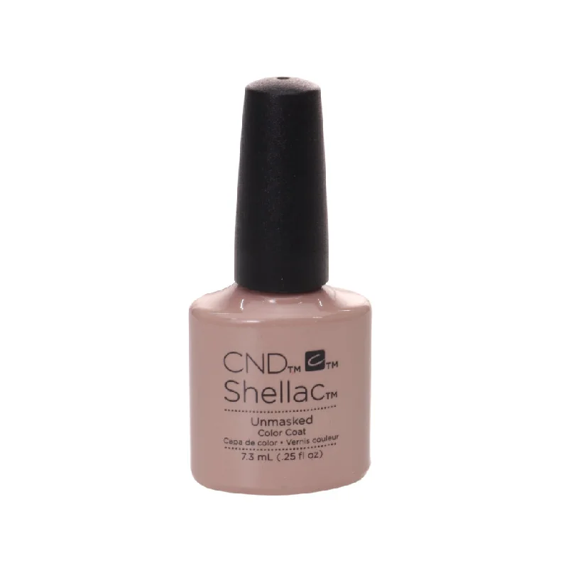 nail polish snow beam-Shellac - Unmasked