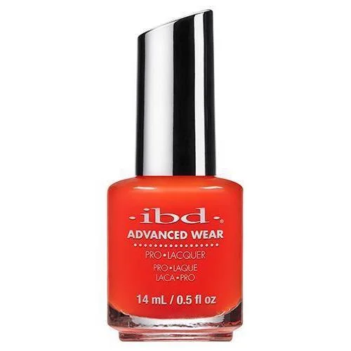 nail polish flannel mist-IBD Advanced Wear Lacquer - Eye Poppie - #65335