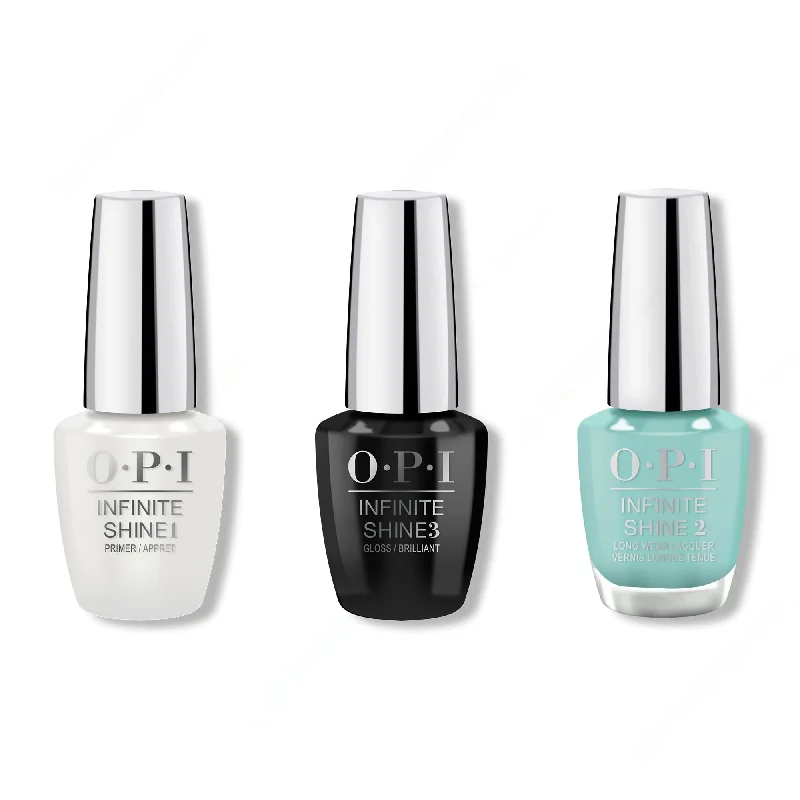 nail polish denim snow-OPI - Infinite Shine Combo - Base, Top & Closer Than You Might Belem 0.5 oz - #ISLL24