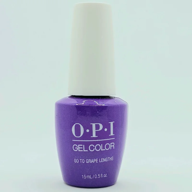 nail repair tips for beginners-OPI Gel Colour GC B005 - GO TO GRAPE LENGTHS