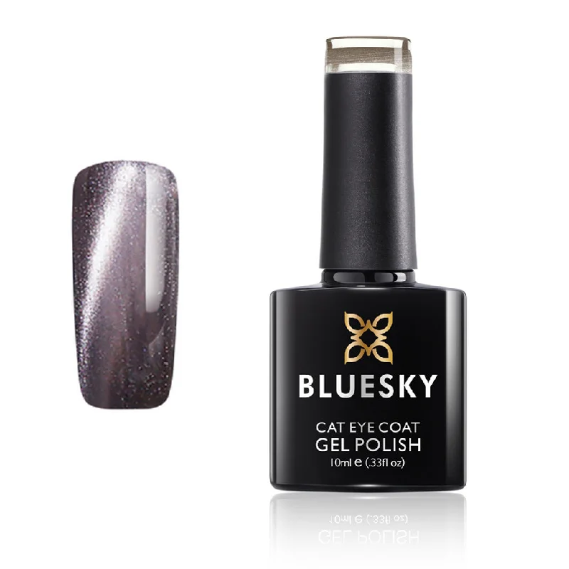 nail polish candle pillar-Cat Eye Coat | Cat Eye Silver