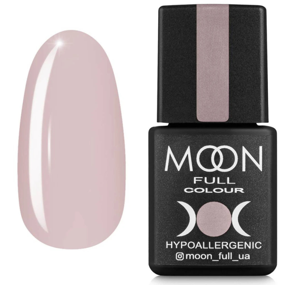 nail polish pitcher sound-Moon Full Base French Premium Color Gel Nail Polish 0.27 oz 34