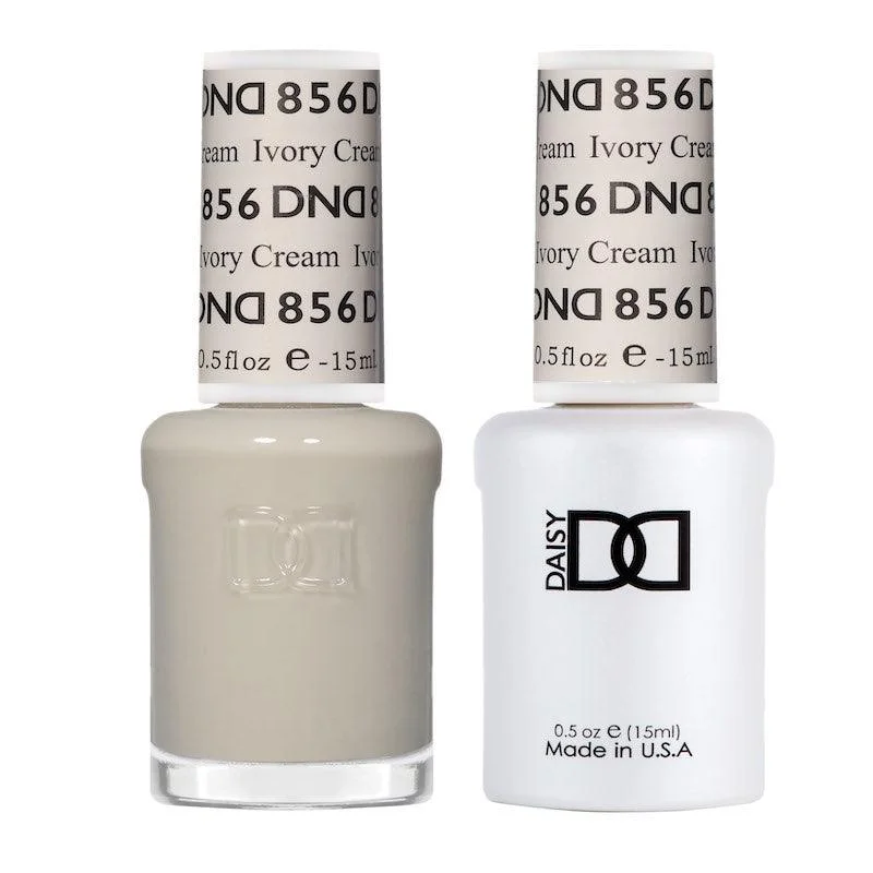 nail polish relic scroll-Dnd Gel 856 Ivory Cream