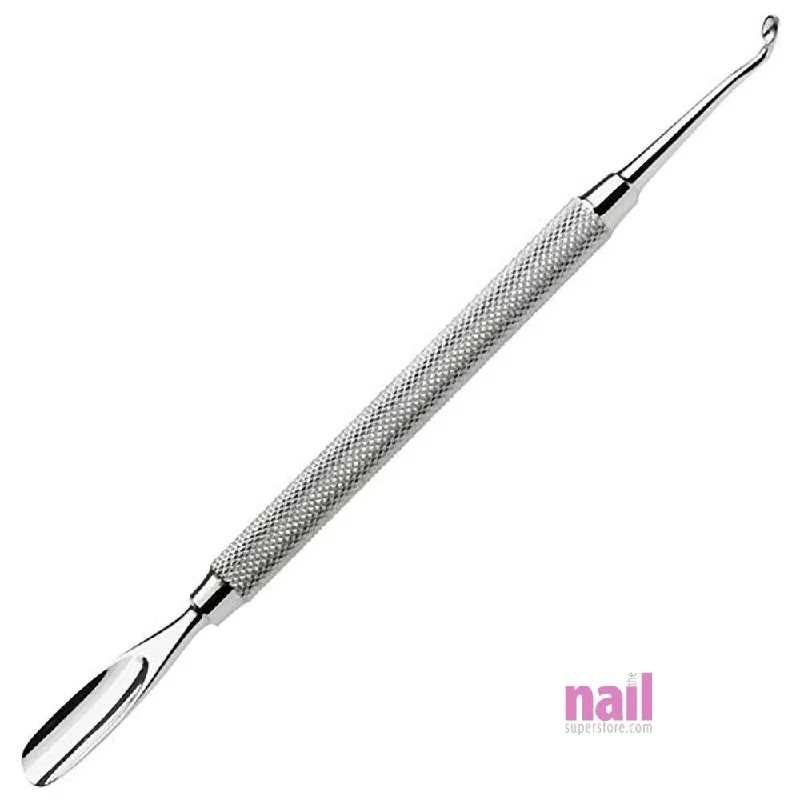 nail repair for soft nails-Professional Cuticle Pusher | Pusher & Under Nail Cleaner Combo - Each