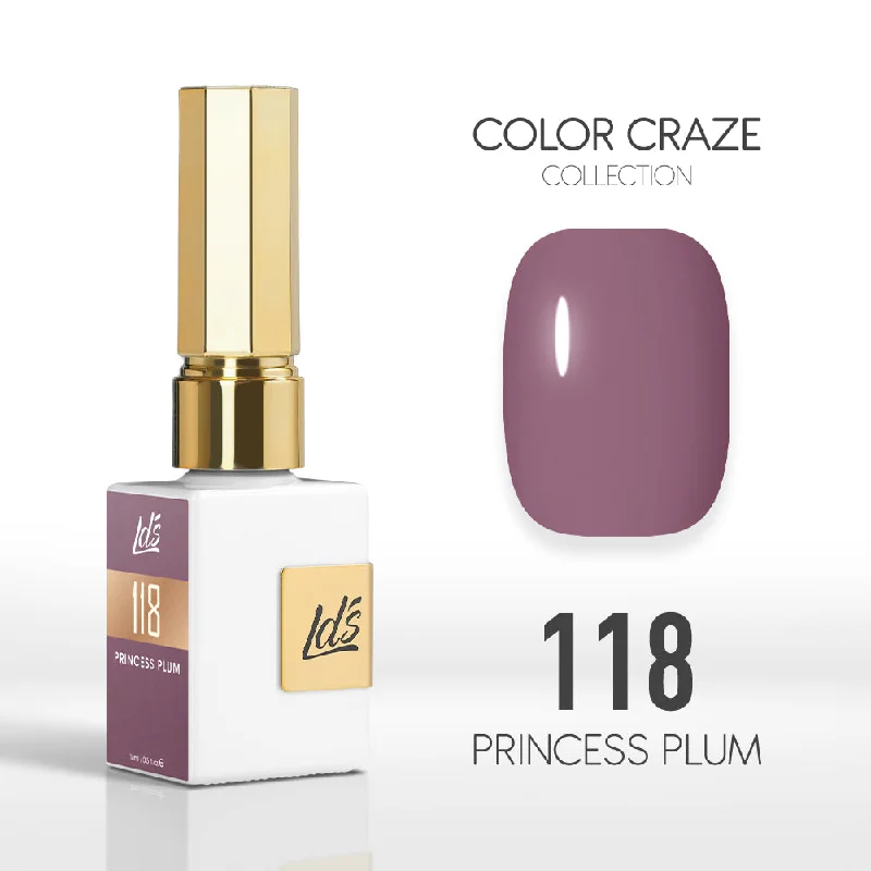 nail polish shed faucet-LDS Color Craze Gel Nail Polish - 118 Princess Plum - 0.5oz