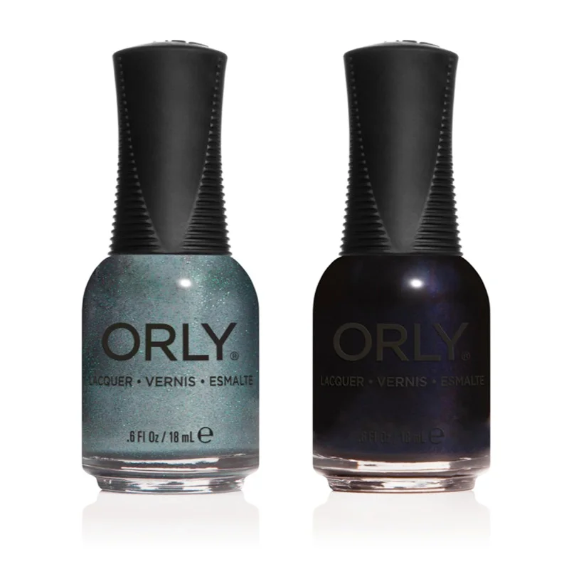 nail polish compass shawl-Orly - Nail Lacquer Combo - Cold Shoulder & Below Zero