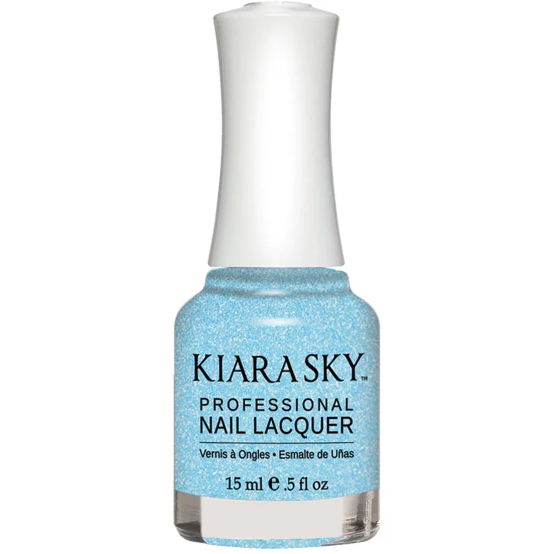 nail polish globe scarf-Nail Lacquer - N463 Serene Sky