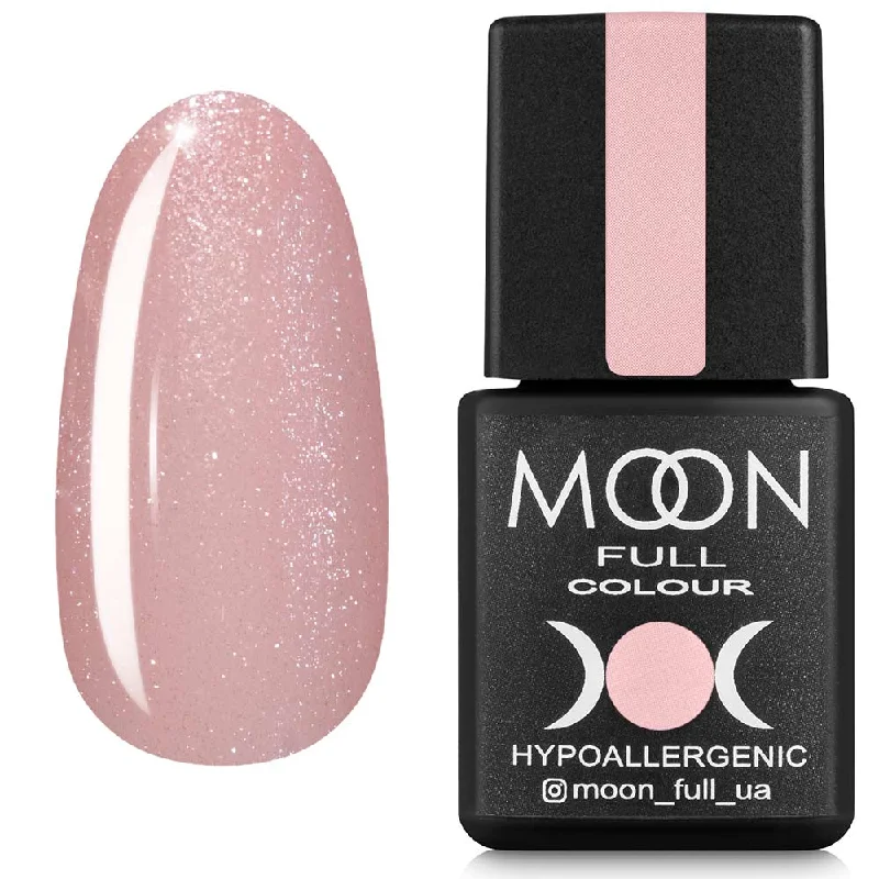 nail polish patio soap-Moon Full Barbie Color Rubber Base Gel Nail Polish 0.27 oz 03