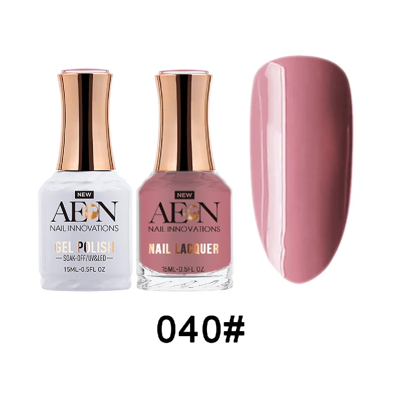 nail polish pitcher column-Aeon Gel & Lacquer - De Fleur  - #40