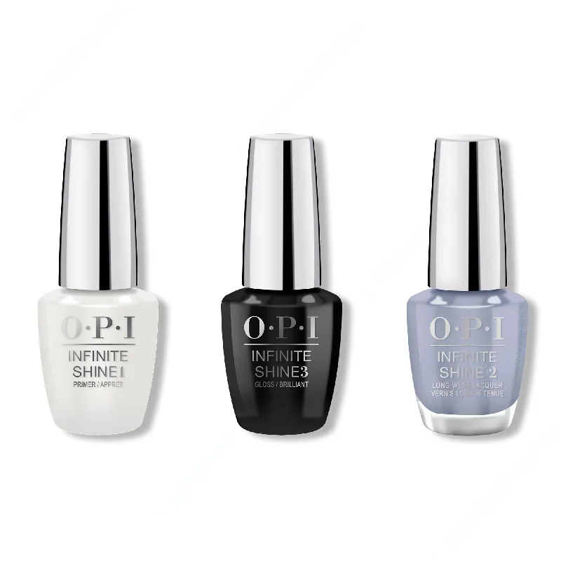 nail polish stripe dew-OPI - Infinite Shine Combo - Base, Top & Check Out the Old Geysirs - #ISLI60