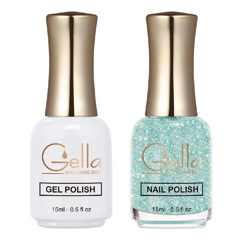 nail polish lantern rainbow-Reflective Matching Duo - GN147 Viridian Sparkle