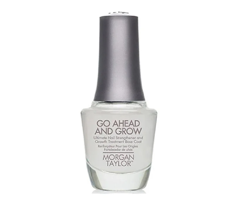 nail polish wool cape-Morgan Taylor Go Ahead And Grow - Nail Strengthener & Growth Treatment Base Coat