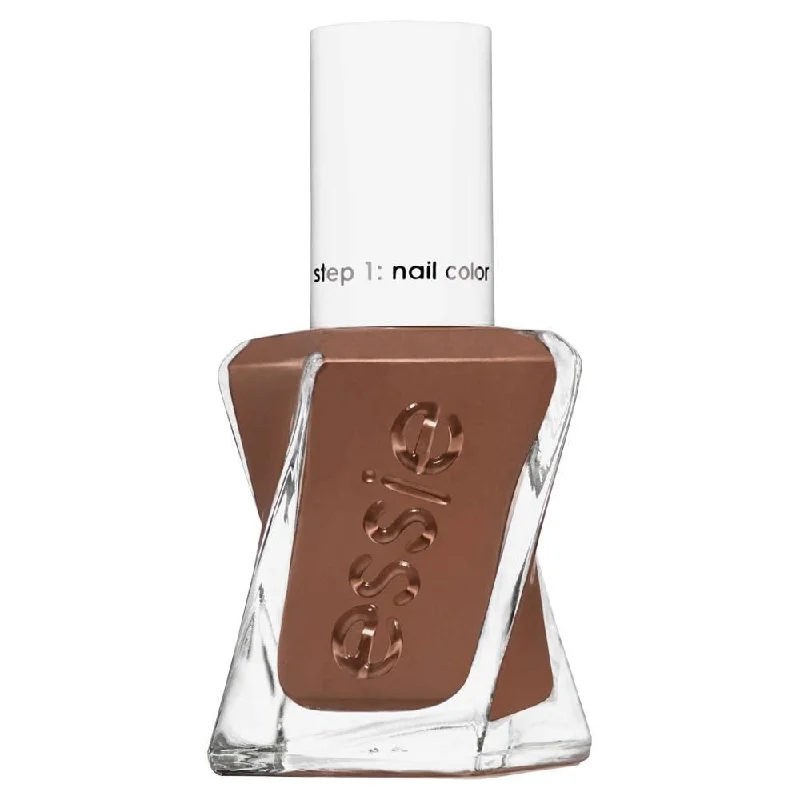 nail polish sheen wave-Essie Gel Couture - Sewed In - #406