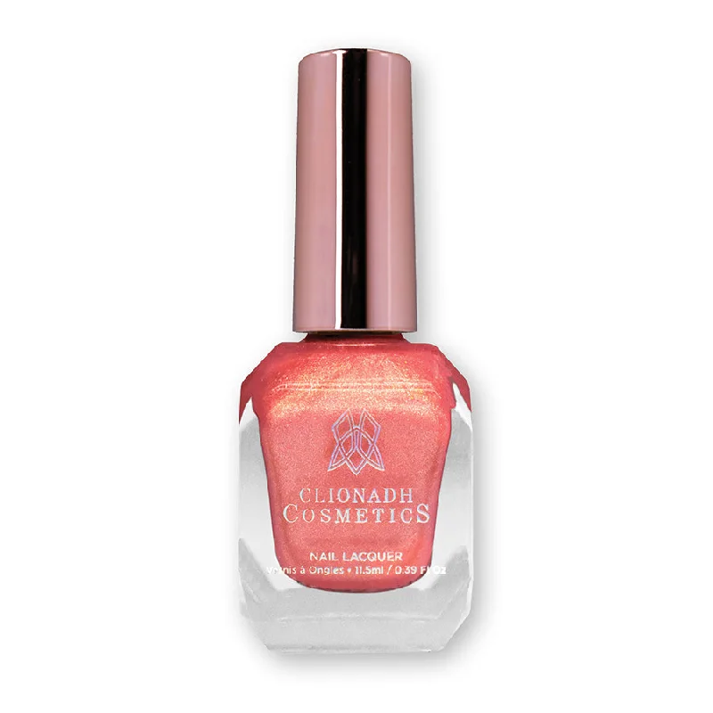 nail polish paper pleat-Rosé Sangria Nail Lacquer