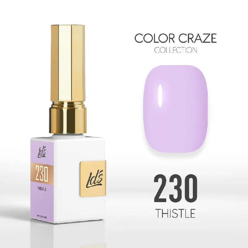 nail polish frame drizzle-LDS Color Craze Gel Nail Polish - 230 Thistle - 0.5oz