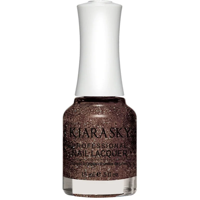 nail polish fountain ribbon-Nail Lacquer - N467 Chocolate Glaze