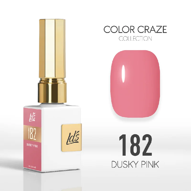 nail polish eddy vault-LDS Color Craze Gel Nail Polish - 182 Dusky Pink - 0.5oz