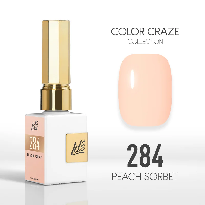 nail polish sun bush-LDS Color Craze Gel Nail Polish - 284 Peach Sorbet - 0.5oz