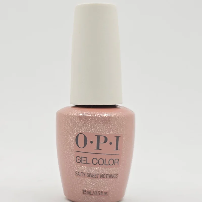 nail repair with vitamin E-OPI GEL COLOR - SALTY SWEET NOTHINGS - HP Q08