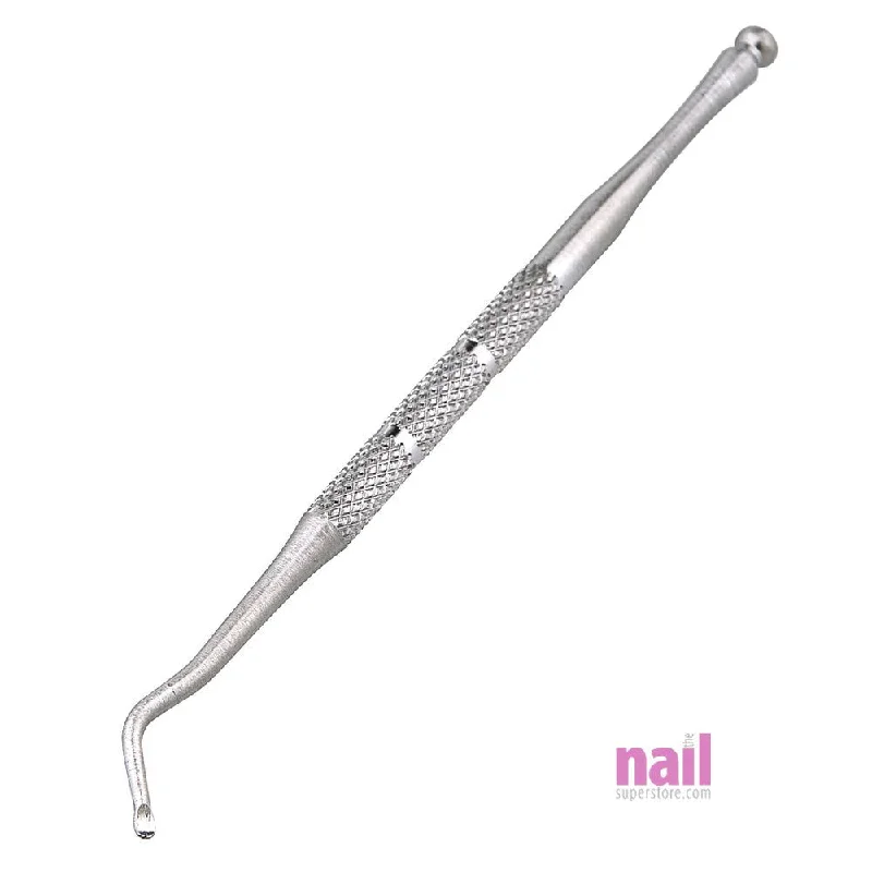 nail repair with nail serum-Professional Scoop Cuticle Pusher | Gently Removes Cuticle & Dirt Beneath Nail Edge - Each