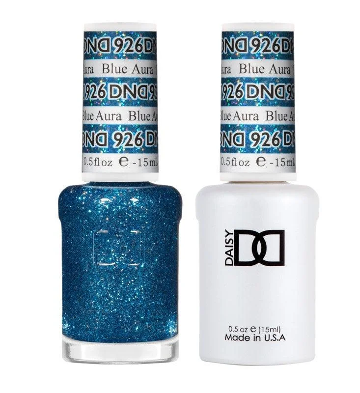 nail polish rampart compass-DND GEL 926 BLUE AURA