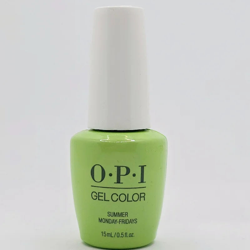 nail repair for nail recovery-OPI GEL COLOR - GC P012 SUMMER MONDAY-FRIDAYS