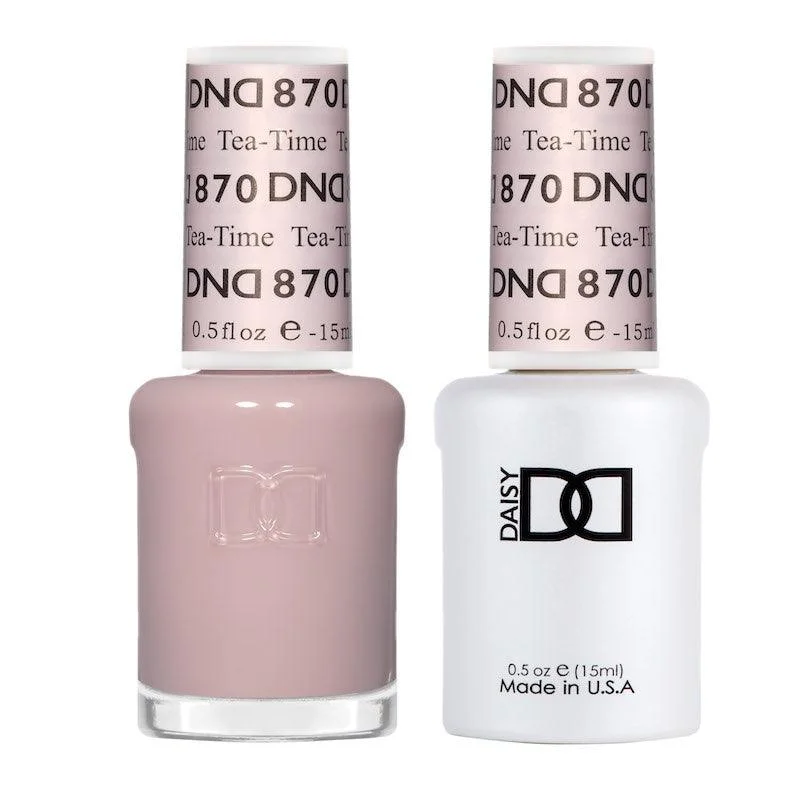 nail polish legend mask-Dnd Gel 870 Tea-Time