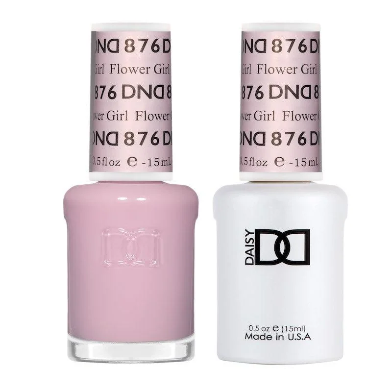 nail polish totem fountain-Dnd Gel 876 Flower Girl