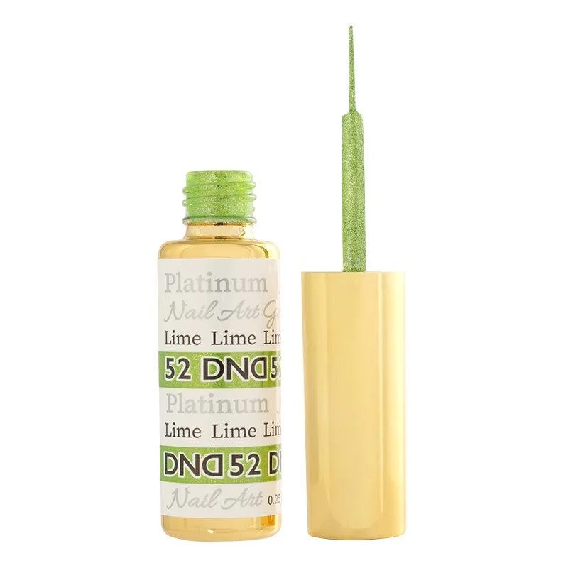 nail polish idol ink-DND Gel Art 52 Lime