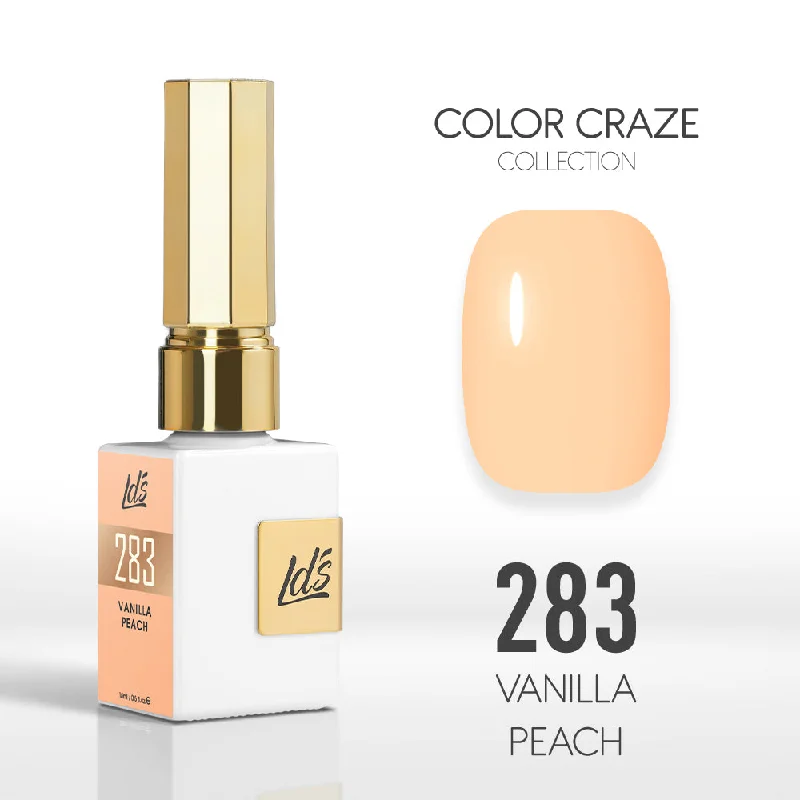 nail polish moon tree-LDS Color Craze Gel Nail Polish - 283 Vanilla Peach - 0.5oz