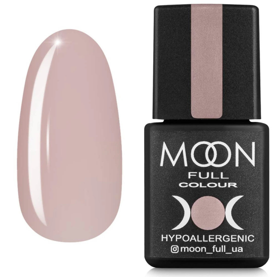 nail polish bubble quay-Moon Full Base French Premium Color Gel Nail Polish 0.27 oz 29