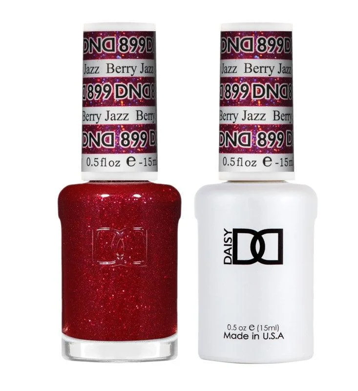 nail polish arch candle-DND GEL 899 BERRY JAZZ