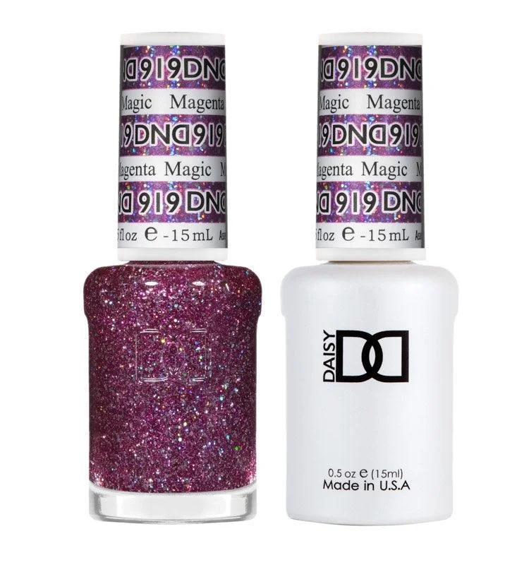 nail polish glass rampart-DND GEL 919 MAGENTA MAGIC