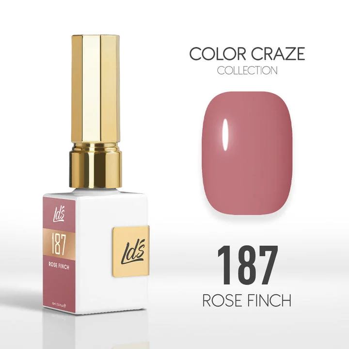 nail polish fountain scaffold-LDS Color Craze Gel Nail Polish - 187 Rose Finch - 0.5oz