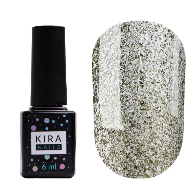 nail repair with nail conditioner gel-Kira Nails Gel Polish 24 Karat 003 6 ml