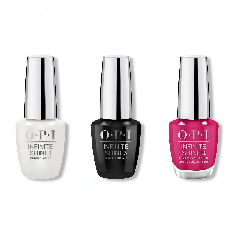 nail polish stamp hem-OPI - Infinite Shine Combo - Base, Top & Hurry-juku Get this Color! - #ISLT83