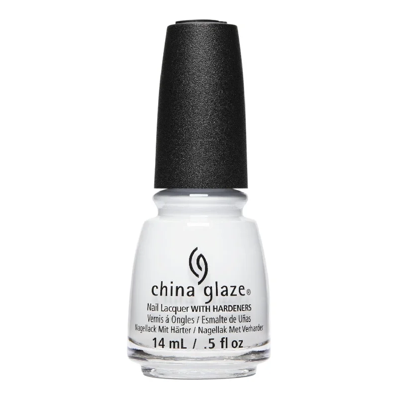 nail polish hood cashmere-China Glaze - Blanc Out 0.5 oz - #66223