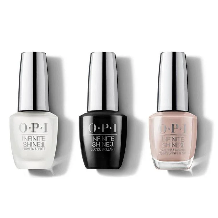 nail polish mask leather-OPI - Infinite Shine Combo - Base, Top & Tanacious Spirit - #ISL22