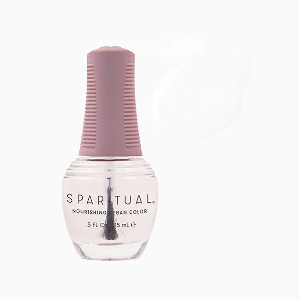 nail polish sunset stripe-SpaRitual Nourishing Vegan Gloss - Clear Gloss - 15ML