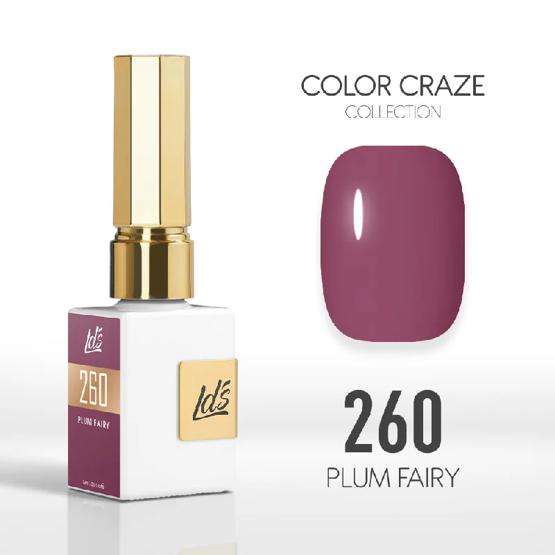 nail polish gale ember-LDS Color Craze Gel Nail Polish - 260 Plum Fairy - 0.5oz