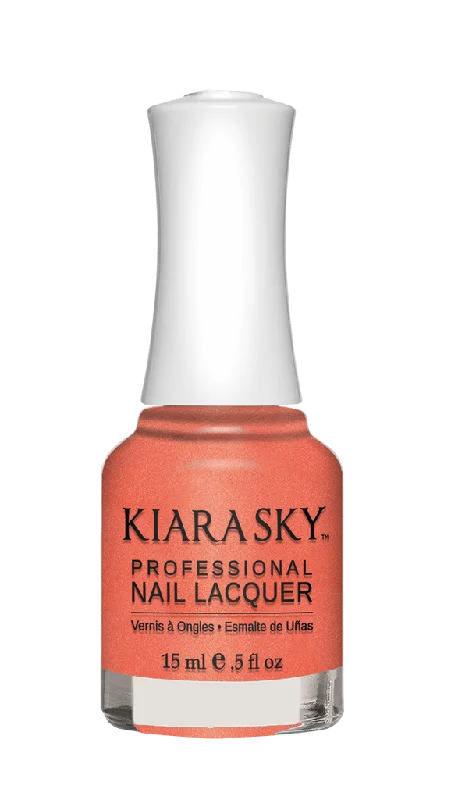 nail polish idol ink-Kiara Sky Nail Lacquer - N419 Cocoa Coral