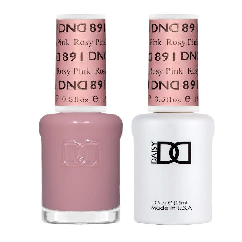 nail polish chest flag-Dnd Gel 891 Rosy Pink