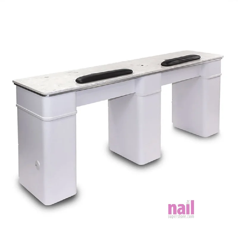 nail repair for dry nails-Beverly Double Manicure Table - Each