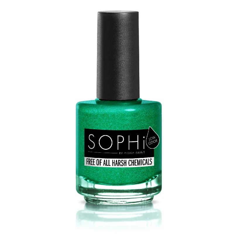 nail polish roller ripple-Fir Sure -Emerald Shimmer Green